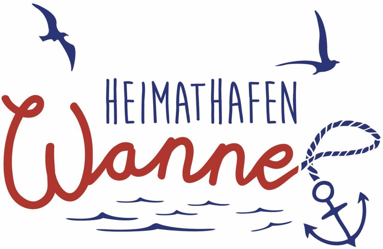 Heimathafen Wanne Apartment Herne Bagian luar foto